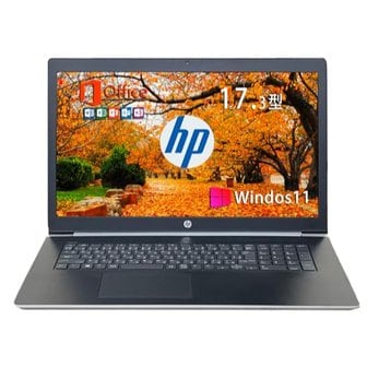  17.3 HP 프로북 470 G5 윈 11MS 오피스 2019 코어 i516GB 16GB SSD: 256GB) (서비스 완료)