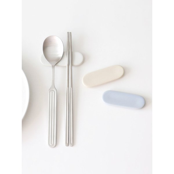 사티느 수저받침 3컬러