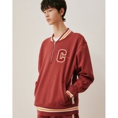 Champion 남녀공용 12 oz Reverse Weave  하프집 트랙 자켓 다크버건디 CKJA2F008D3_P365727184