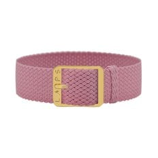 [18mm] Perlon Watch Strap (Pink Gold)_