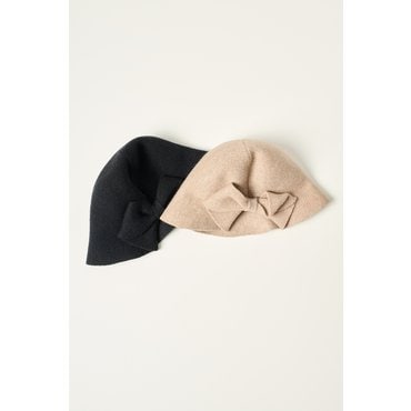 BCBG 백 리본 버킷햇 B3W0A502
