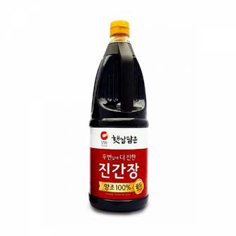 제이큐 MY 청정원 두번달인 진간장(골드)1700ml