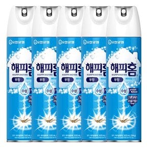 해피홈 에어로솔 수성 무향 500ml X 5개