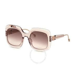 5037963 Philipp Plein Brown Gradient Square Ladies Sunglasses 106619265