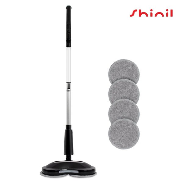 삼성배터리 탑재 신일 듀얼 LED 저소음 무선 물걸레 청소기 SDC-SJ250R