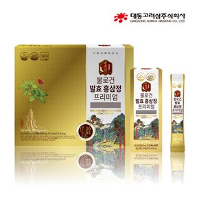 [본사직영] 대동고려삼 불로건 발효홍삼정 프리미엄 10ml x 30포 진세노사이드 16.5mg