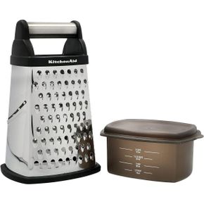 영국 키친에이드 푸드프로세서 KitchenAid Cheese Grater with Container and Lid 4-Sided 16325