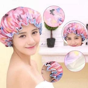 아기목욕용품 아기머리캡 버터플라이샤워캡 생활용품 샤워캡 욕실 목욕 샴푸 X ( 2매입 )