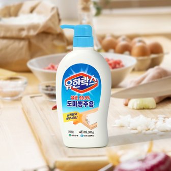  유한락스 도마 행주용 500g (483ml)