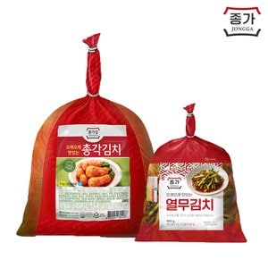 종가집 종가 총각김치 5kg + 열무김치 900g