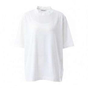 BIG T-SHIRT White Clean Jersey (W2256BW) (빅 티셔츠) 271046