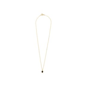 16k gold plated onyx-necklace