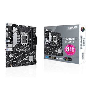 ASUS PRIME B760M-K STCOM 에이수스 컴퓨터 PC 게이밍 메인보드 인텔 CPU 추천