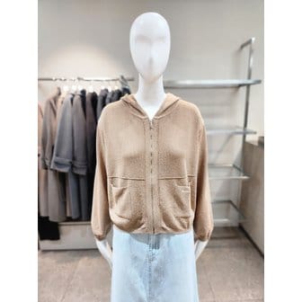 NICE CLAUP [여주점] [나이스클랍] 투포켓 긴팔 니트 후드집업 A262PWK325