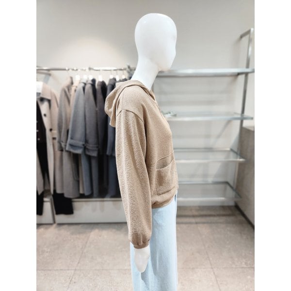 [여주점] [나이스클랍] 투포켓 긴팔 니트 후드집업 A262PWK325