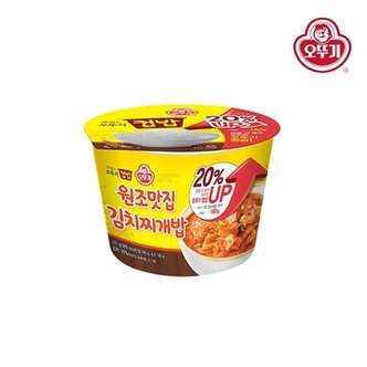 오뚜기 컵밥_원조맛집김치찌개밥(증량) 310Gx 12개