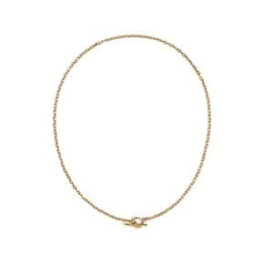 TOGGLE CHAIN NECKLACE_Gold