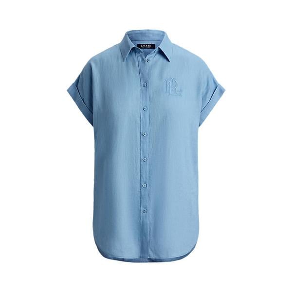 리넨 숏 슬리브 셔츠(WMLRSHTSN820145400)