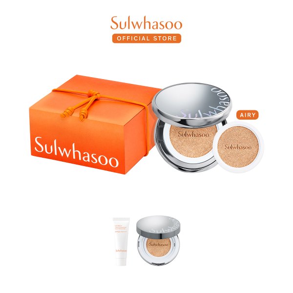 [SSG데이]퍼펙팅 쿠션 에어리 본품15g+리필15g 기프트세트 SPF50+ (17N/21N1)