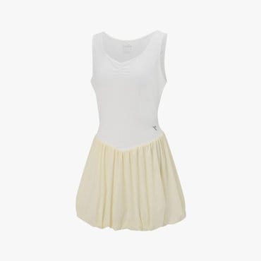 디아도라 [공식스토어] 플레르 벌룬 원피스 YELLOW