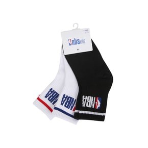 베이직 3팩 크루 삭스(WH/BK/GR) WHITE K245AO001P_s