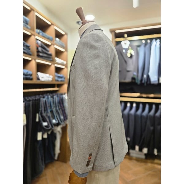 [여주점] 코오롱 브렌우드 남성 솔리드 라이크 조직 자켓 BRJCS26311GYX NYX