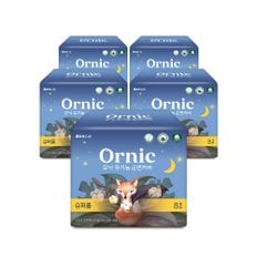 코디 오닉 유기농 순면커버 프리미엄 생리대 슈퍼롱 오버나이트 8p * 5팩 (총 40매)