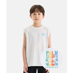 쿨터치 백 그래픽 탱크탑 (오프 화이트) OD262ITK24_OWH