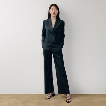 케네스레이디 맨디크 히든버튼 부츠컷 슬랙스(장다아 착용) EWSLOD4300