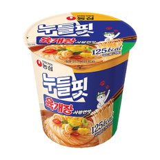 농심 누들핏 육개장사발면맛 35.5g X 8개