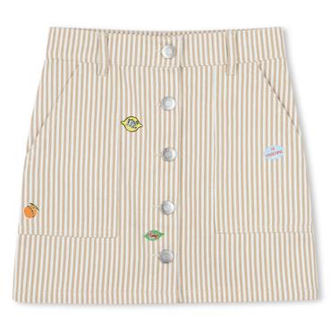 겐조키즈 {주니어  14Age} FRUITS STICKERS   스트라이프 스커트 (Z255/SS Z255AGS322)
