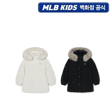 MLB키즈 [신세계천안아산라방]KIDS 베이직 여아 글로시 미드다운 7FDJB0946