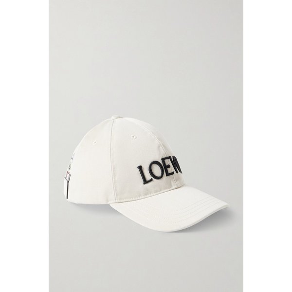 루이스 웨인 가죽 트리밍 자수 코튼 캔버스 베이스볼 캡 46376663162984343