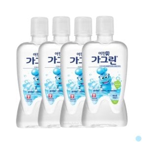 어린이 키즈 가그린 가글 청포도 380ml 4개