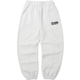 컬럼비아 유니버시티 NY BLACKSERIES LOOSE-FIT FLEECE SWEATPANTS 오트밀