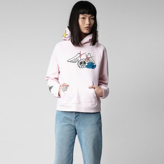 쟈딕앤볼테르 [여주점] 후드 티셔츠 Georgy Sweatshirt ZE3SFCTTT002Z30