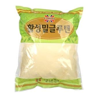 이팬트리 글루텐(프랑스산 소맥밀글루텐100%) 1kg / 밀단백질 소맥단백질 베이킹 제빵 빵반죽발효