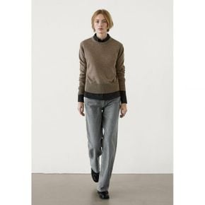 5215626 Massimo Dutti CREW NECK - Jumper brown