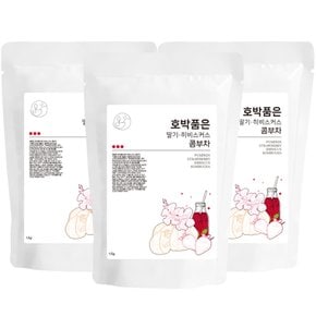 호박품은 딸기 히비스커스 콤부차 삼각티백 1.5g x 50티백 3봉