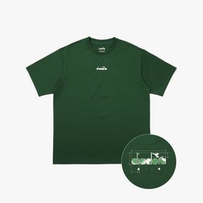 [공식스토어] 몬텔로 라운드 백 티셔츠 GREEN (D4121TRS36GNS)
