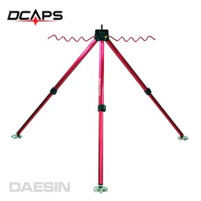 디캡스 삼각받침대 원투받침대 낚시거치대 오리발 레드꽂이용