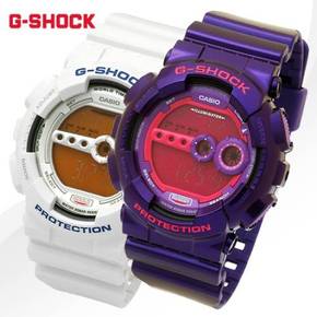 [正品][G-SHOCK] GD-100SC-6D 쥐샥 정품 크레이지 컬러 시리즈 2종택 1 GD-100SC-7DR 지샥 스탠다드 STANDARD