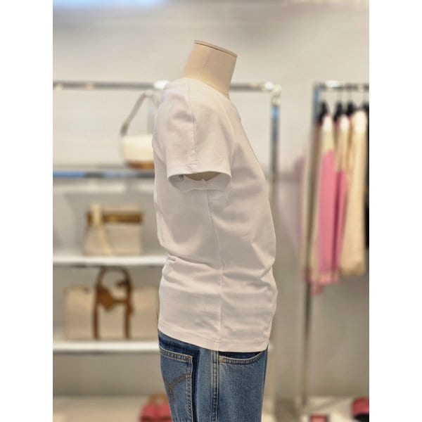 [여주점] 하트 디테일 라운드  티셔츠 (071155441001)