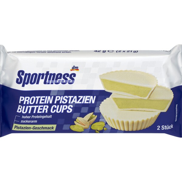 디엠 스포츠니스 Sportness 프로틴 바 피스타치오 버터 컵 42g