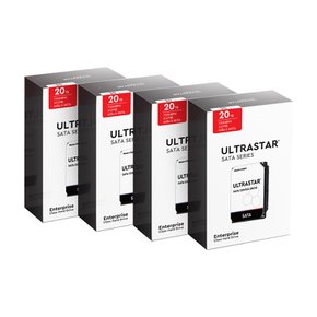 [공식판매원] WD Ultrastar HC560 3.5 20TB 7200RPM 4PACK HDD 하드디스크