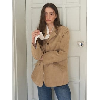 에잇데이즈어위크 스웨이드하프자켓 베이지AD620