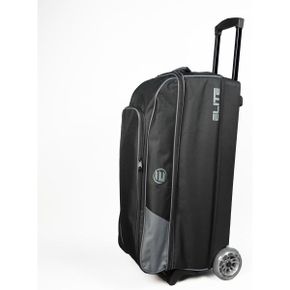 미국 에보나이트 볼링가방 Basic Triple Roller 블랙 Bowling Bag 3 Ball Fits 2 Pairs of Size