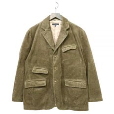 엔지니어드 가먼츠 Andover Jacket B - Khaki Cotton 4.5W Corduroy (23F1D