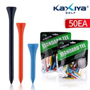 [ [KAXIYA] 카시야 칼라 나무 골프티꽂이 (50개입)