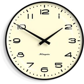 영국 뉴게이트 벽시계 GATE Radio City Retro Wall Clock Clocks Round Kitchen for Living Room